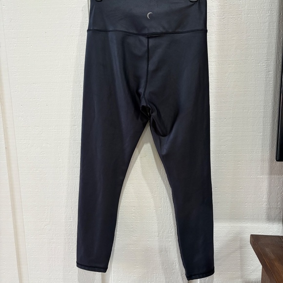 Zyia Active Shimmer Black High-Rise Leggings Size 8-10 - Picture 5 of 5